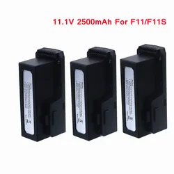 For SJR/C SJRC F11/F11 PRO Battery 11.1V 2500mAh Lipo Battery For SJRC F11S/ F11S PRO/ F11S 4K PRO GPS RC Drone Quadcopter Parts