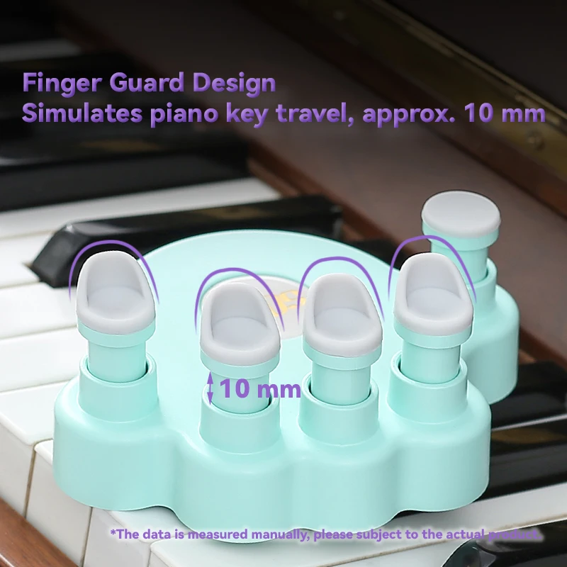 1 Pair Piano Finger Training Device Piano Practice for Grip Stringed Instrument Accessories Fingers Grips Exerciser Trainer