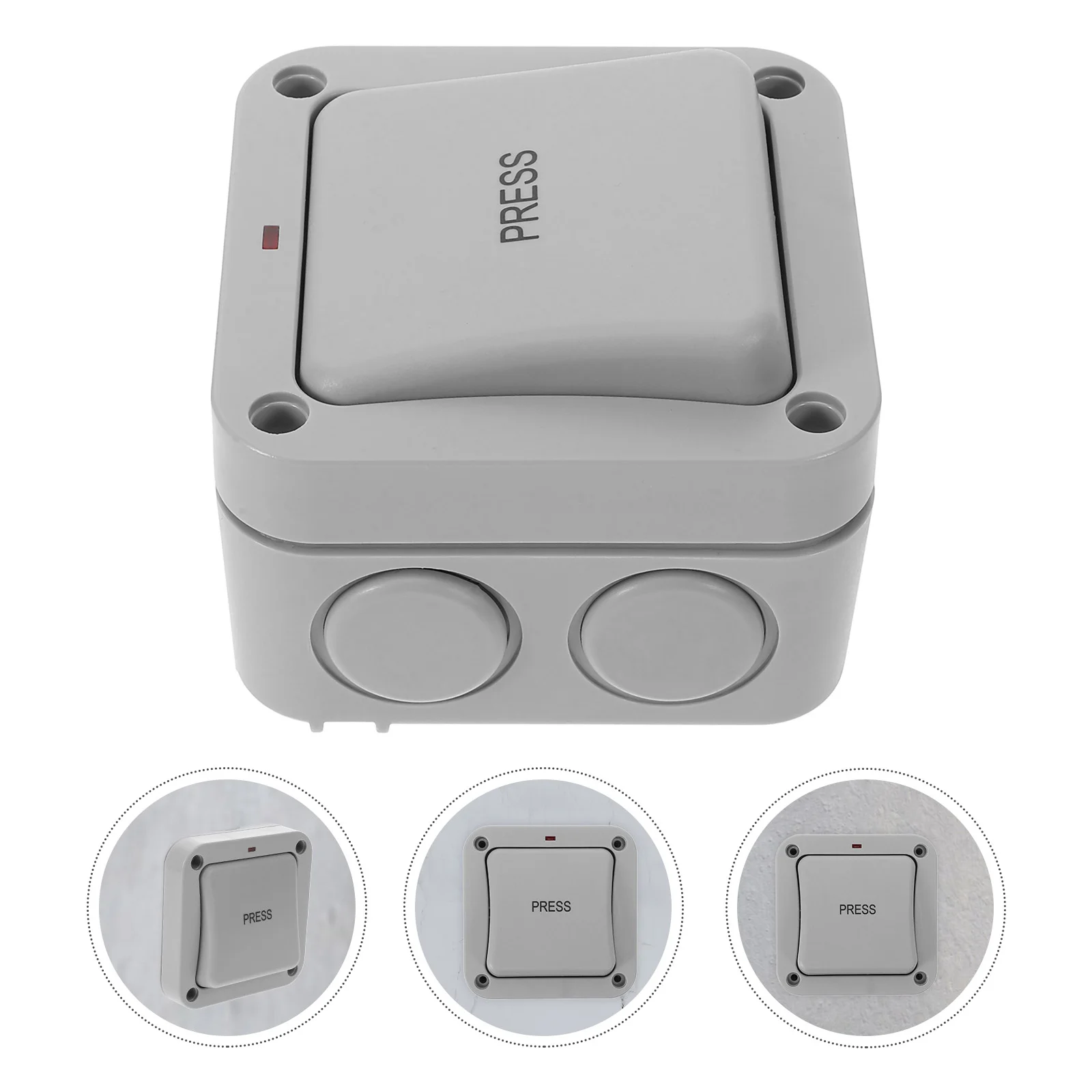 

Выключатель гаражной двери, настенная панель, клавиатура, водонепроницаемые кнопки, контроль доступа, открытый серый пластик