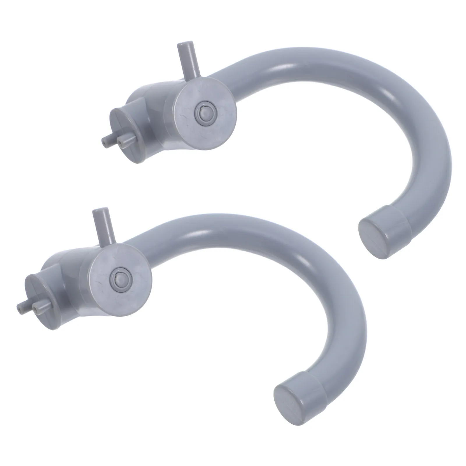 2 قطعة صنبور المطبخ التظاهري للأطفال محاكاة الحنفيات البلاستيكية لعب الأدوار الملحقات للداخلية والخارجية #5