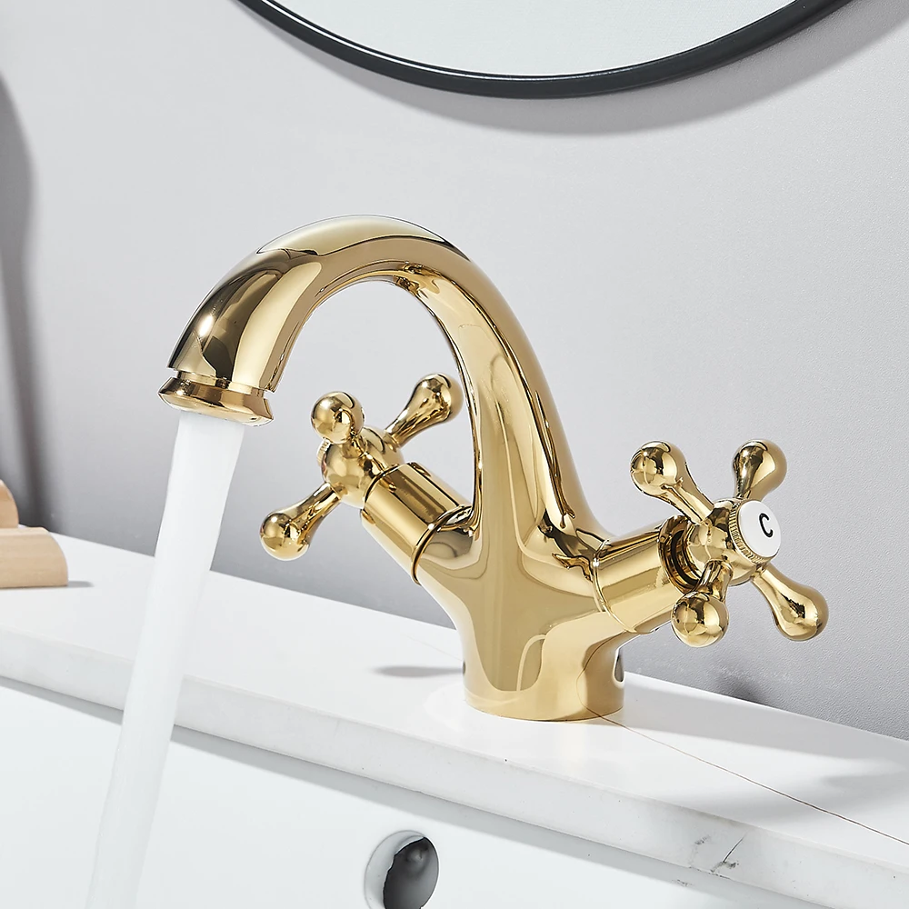 Senlesen Concealed Bathroom Basin Faucet Nordic Style Waterfall Spout Single Handle Wall Mounted Hot and Cold Water Mixer Tap