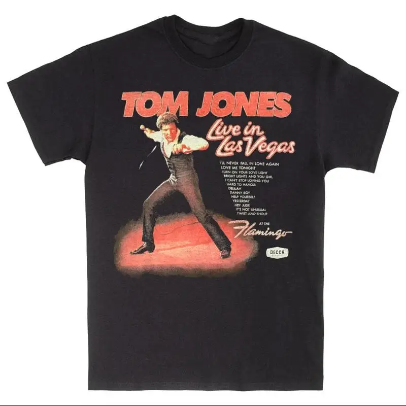 

Цветная рубашка Tom Jones Live In Las Vegas для взрослых In011