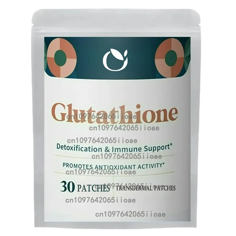 

30 пластырей Glutathione Plus Transdermal Patches Превосходная поддержка здоровья иммунитета