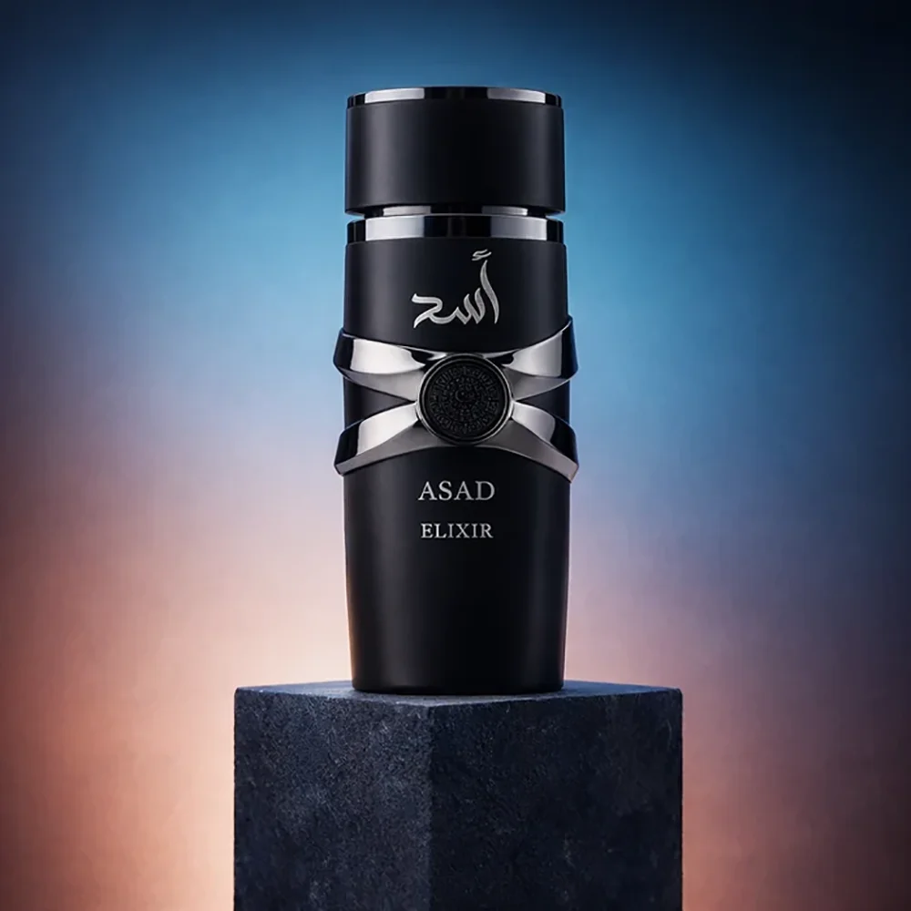 Asad Elixir Men EDP Perfume 100ml, Spicy Woody Oriental Long Lasting Arabian Style Fragrance, Masculine Cologne for Daily & Evening Wear view 7