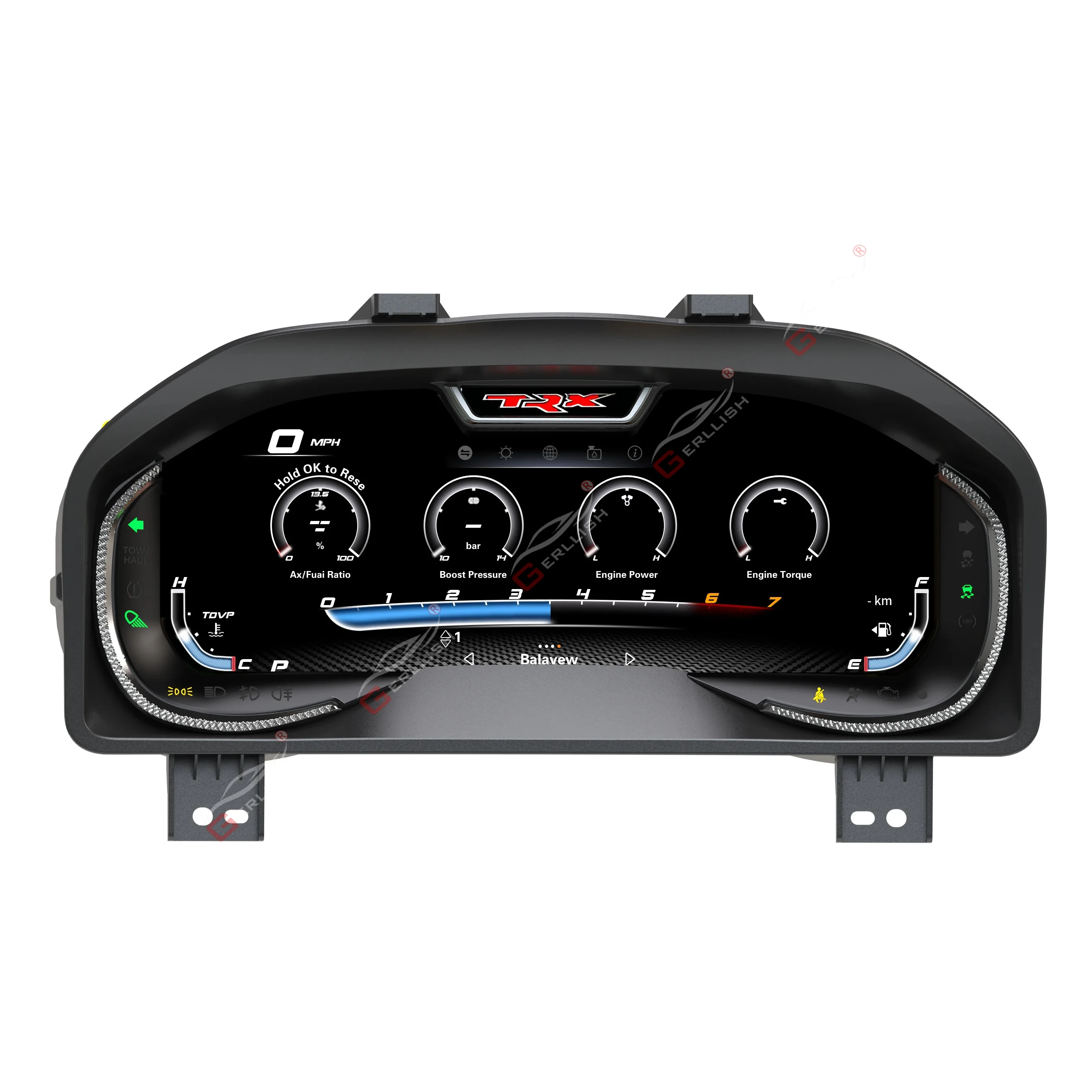 

Новая 12.3-дюймовая цифровая приборная панель LCD для Dodge Ram 1500/3500 2013-2019, виртуальный цифровой спидометр