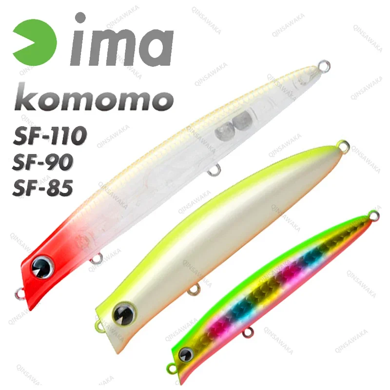 

Made In Japan IMA Komomo SF110 SF85 SF90 Bass Lure baitfish Fishing Floating sinking minnow Saltwater spinning trout