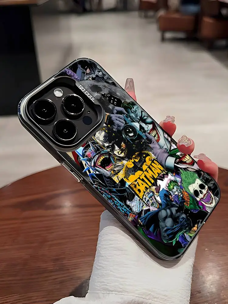 Cool-H-Batmans-S Fashion Phone Case For IPhone 17 16 15 11 12 13 14 Pro Max 16 Plus 12 Mini 7 8 XR XS 15Pro MAX Cove view 3