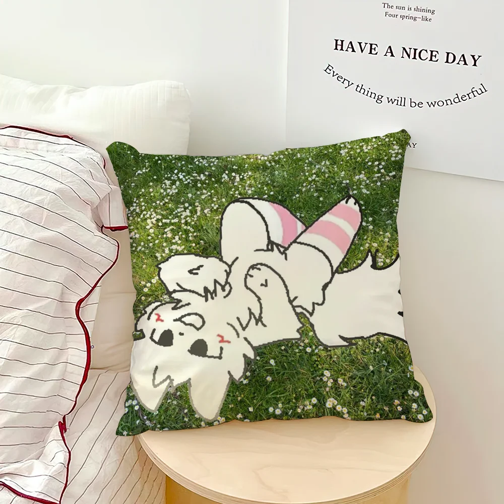 Boykisser Silly Cat Cute Pillow Case Sofa living Printing Decoration Room Home Office Coffee Shop Car Nordic Simplicity Cover