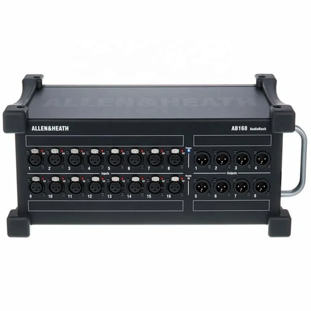 Allen & Heath AB168 Digital Stage Box 16 Inputs 8 Outputs Audio Rack Remote Unit For Qu / SQ Digital Mixer Systems