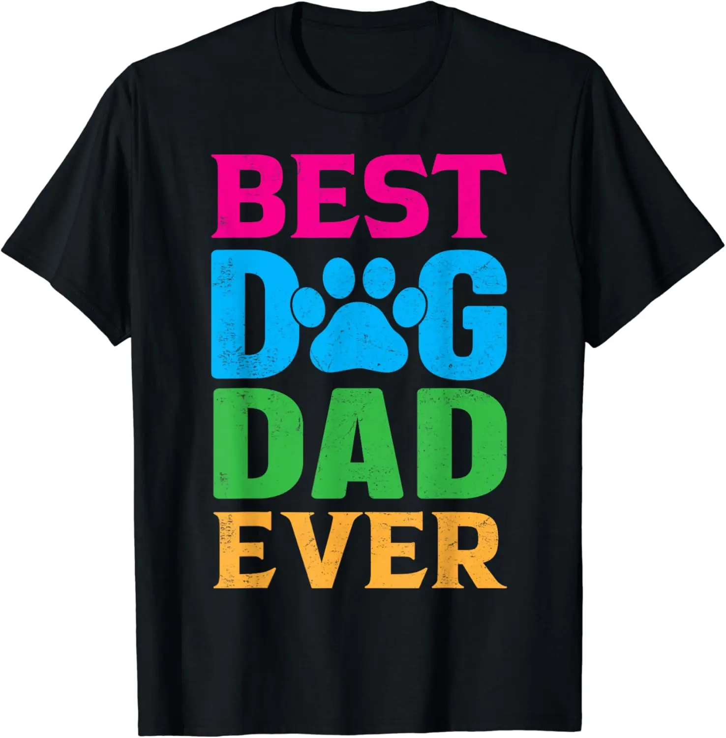 

Футболка с надписью «Best Dog Dad Ever»