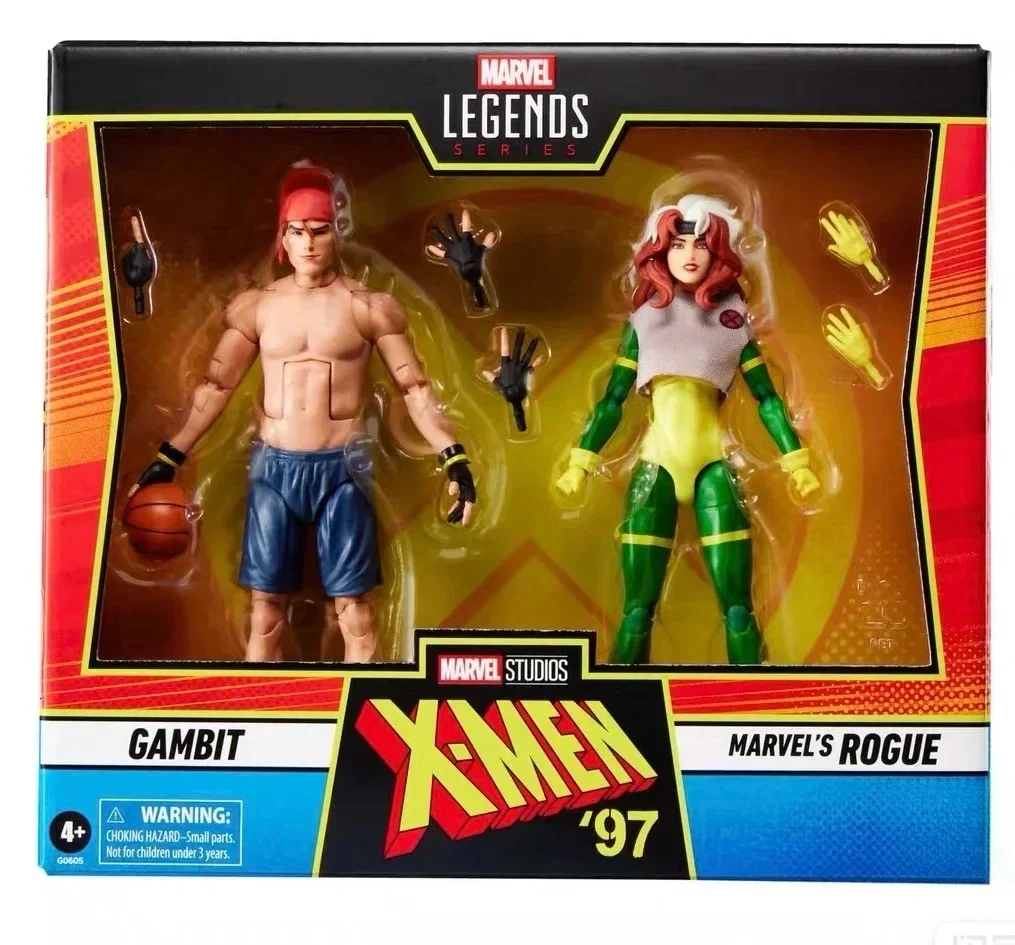 In Stock Original Box Toys Legends X-Men 97 Gambit and Rogue Hasbropulse Exclusive Anime Figure Model Toy