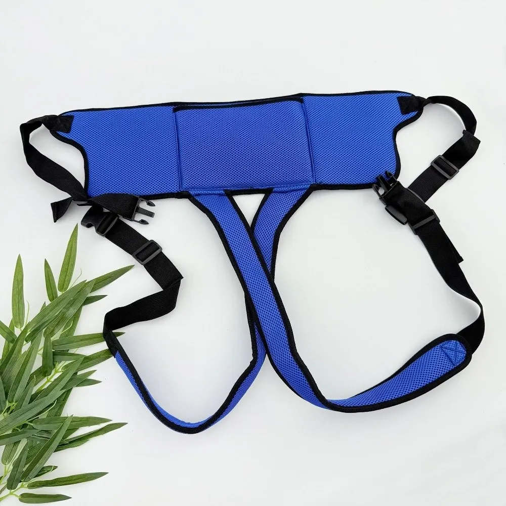 

Mesh Wheelchair Protective Belt Anti-slip Breathable Wheelchair Safety Belt Adjustable Fixing Safety Seat Belt