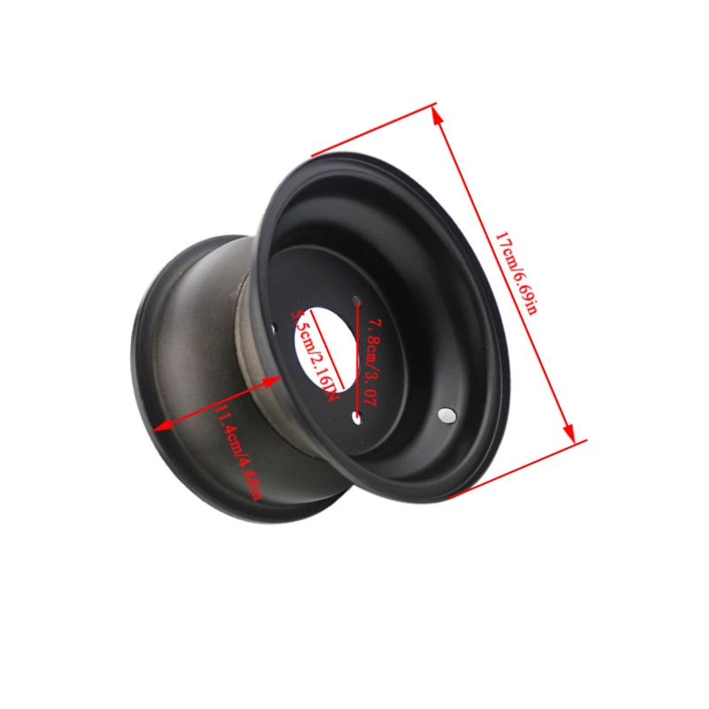 Heavy-Duty 6-Inch ATV Go Kart Wheels, Compatible with 110cc 125cc Engines, Multiple Fitments