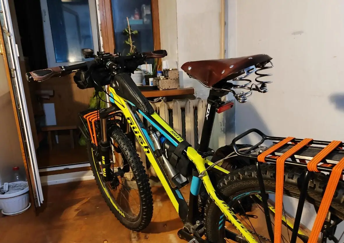Multi Style Retro-Rindsleder-Fahrradsattel, bequem, erste Schicht Rindsleder, rein handgefertigt, Fahrradteile, G98 – Detail 5