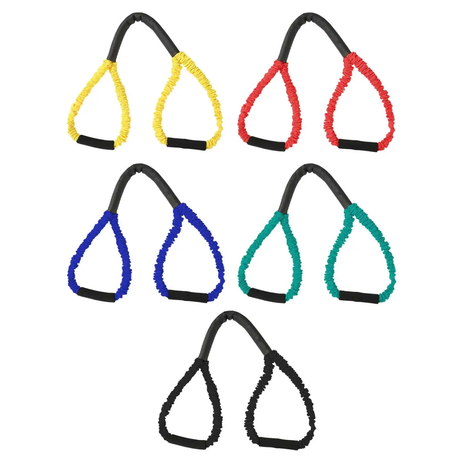 Boxing Resistance Bands ฟิตเนสคาราเต้เทรนเนอร์ Strength การฝึกอบรมการออกกําลังกายผู้หญิงผู้ชายหน้าอก Expander พิลาทิสบาสเกตบอล