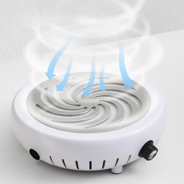 

4500 RPM Super Suction Nail Dust Collector Powerful Nails Dust Extractor Nail Art Manicure Fan Vacuum Cleaner And Filter