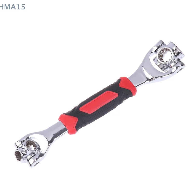 52 In 1 Tools Socket Works Universal Ratchet Spline Bolts Sleeve Rotation Hand Tools 360 Degree Multipurpose Tiger Wrench