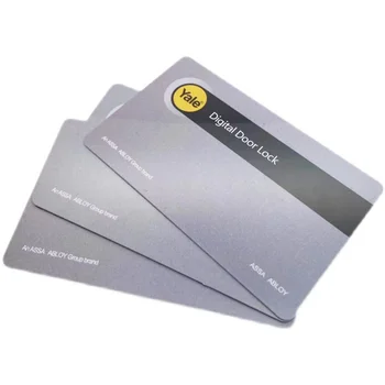 Toegangscontrole Ic Kaarten Smart Deurslot Smonet 13.56Mhz Rfid Sleutelhanger Voor Yale Lock Deadbolt Keyless Entry Contactloze Sleutel