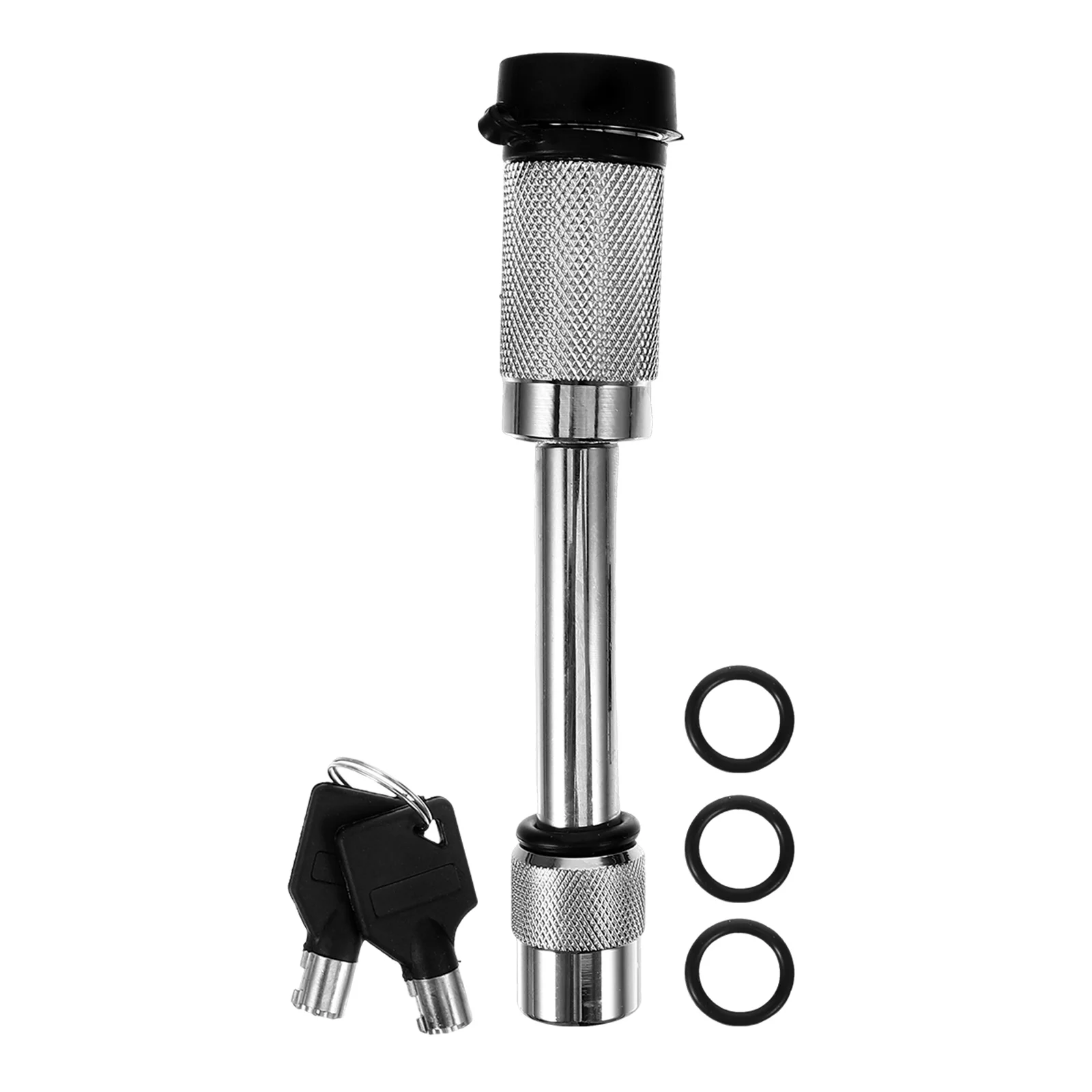 

Trailer Lock Hitch Lock Set For Trailer White 2 Keys High Strength Steel Car Supplies Parts Anti Theft Security