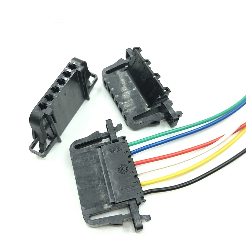 6-hole connector 6p pin terminal plug POLO electronic accelerator pedal sensor plug wire speed harness