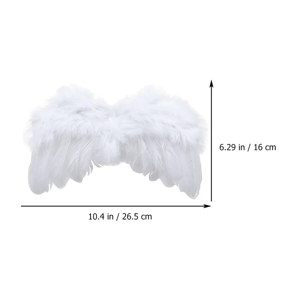 

Leaf Hair Band Wing Photograph Prop Set Green Decorative Angel Props