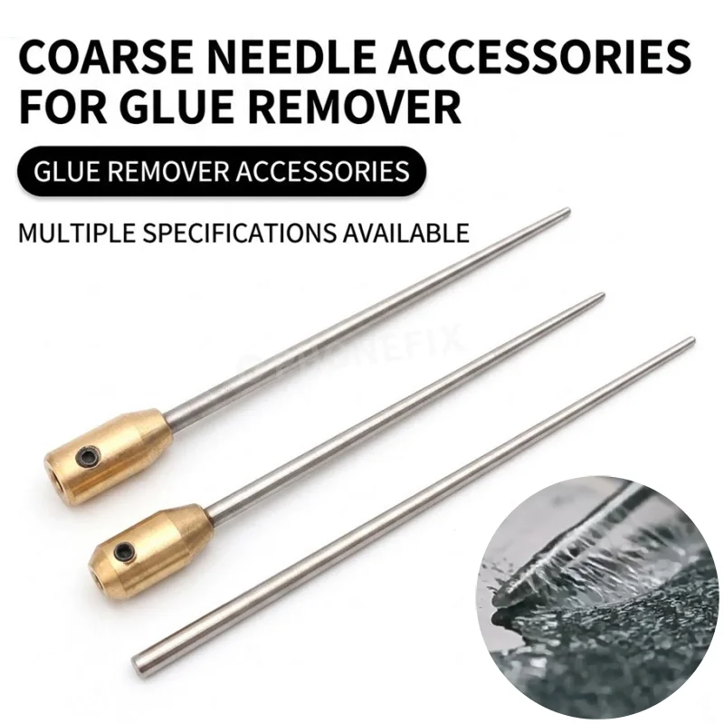 2mm/3mm OCA Glue Remover Needle Glue Remove Coarse Tip Steel Needle for CJ6/CJ7/CJ9/IR10/IR14/IR18/CJ-1/056C/056D Electric Tool
