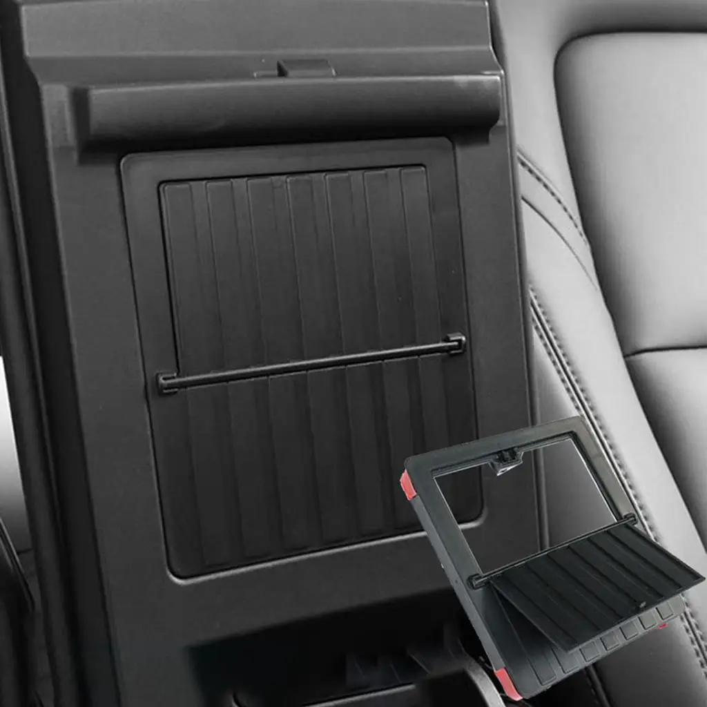 

ABS Center Console Organizer Armrest Hidden Storage Box for Model Y 3