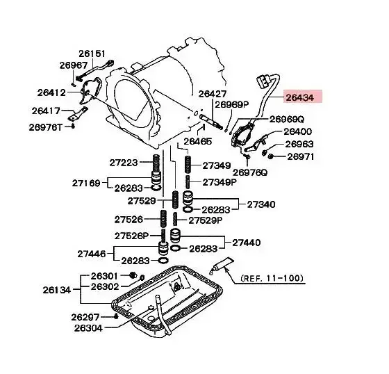 1 Piece Electronic Neutral Safety Switch A/T Case Inhibitor Switch for Pajero V73 V75 V77 MR263257 8604A015 for L200 8604A053