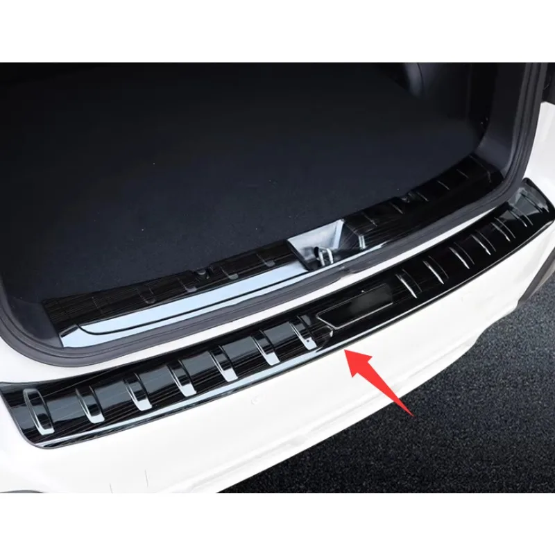 

2018 2019 2020-2022 For SUBARU XV Stainless Steel Rear Trunk Bumper Protector Rear Scuff Plate Rear Door Sill Car Accessories