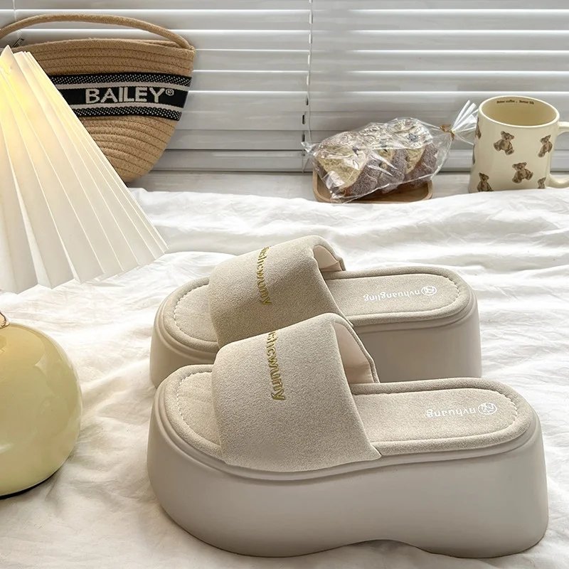 

Women's Summer Outdoor Slip-On Shoes Thick Bottom Casual Retro Lazy Style Ankle Strap Flat Sandals Comfortable Breathable