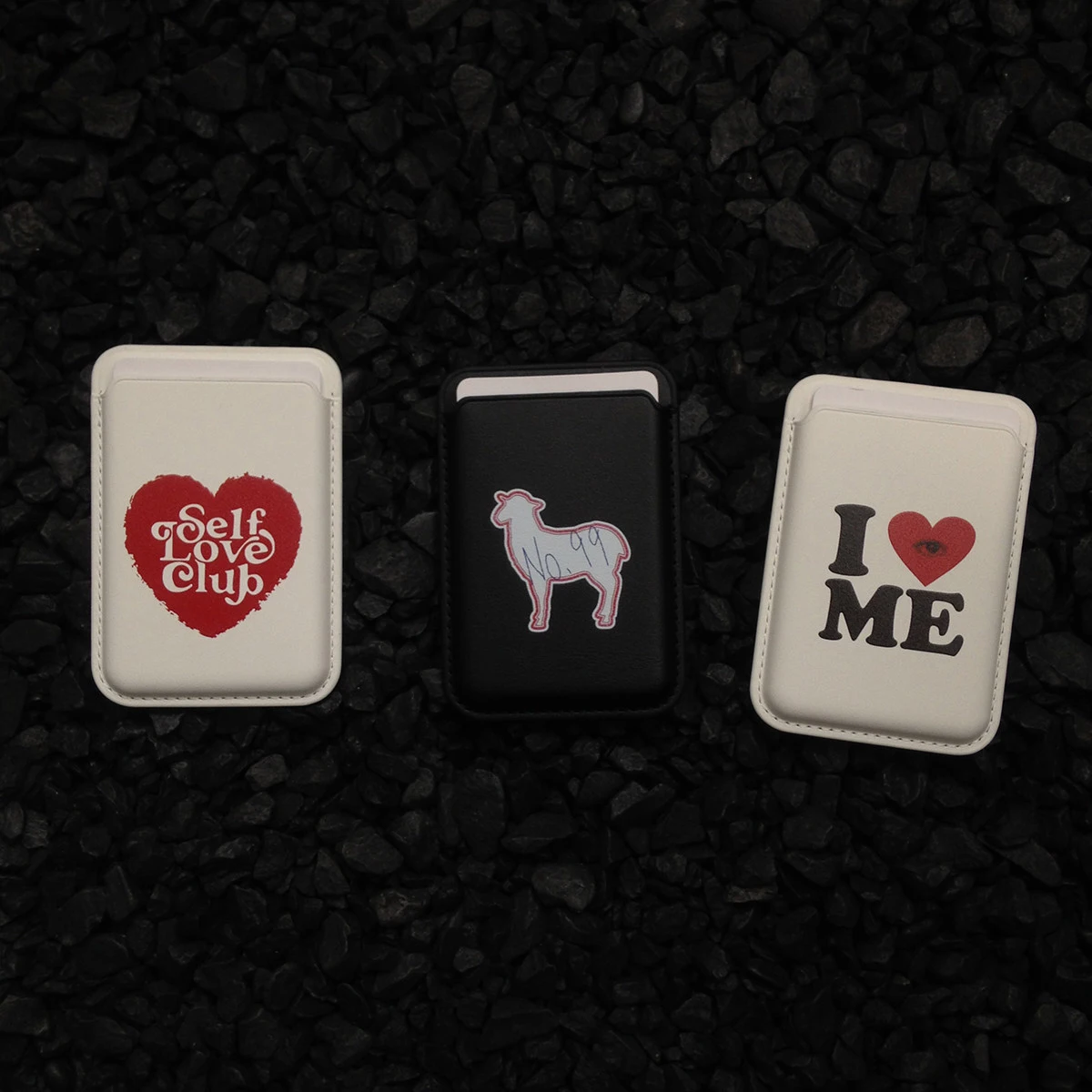 Fashion Creative Cartoon Pattern Card Holder Magnetic For iPhone 17 Pro Max For Samsung Galaxy S26Ultra For MagSafe Wallet Cover - view 4