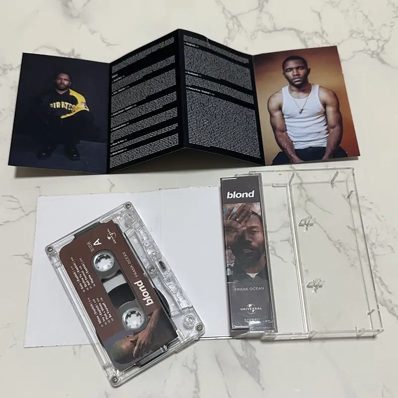 Western Hip-Hop Music Cassette Tape New Unopened With Lyrics Retro Collection High Fidelity Portable Playback