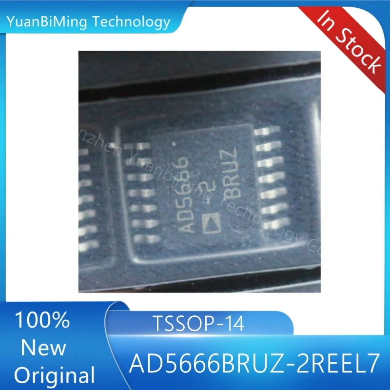 1-5pcs/lot AD5666BRUZ-2 AD5666BRUZ-2REEL7 AD5666-2 TSSOP-14 Digital to analog converter 100% New Original in stock