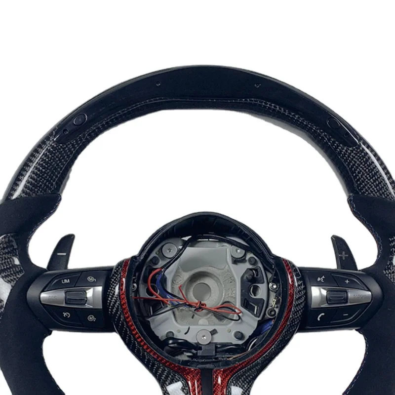 

For BMWS F10 F30 E46 E49 X3 X4 X5 X6 E36 F20 M5 F36 F22 M4 F15 E92 F11 F16 E90 F31 F32 Carbon Fiber Complete Steering Wheel