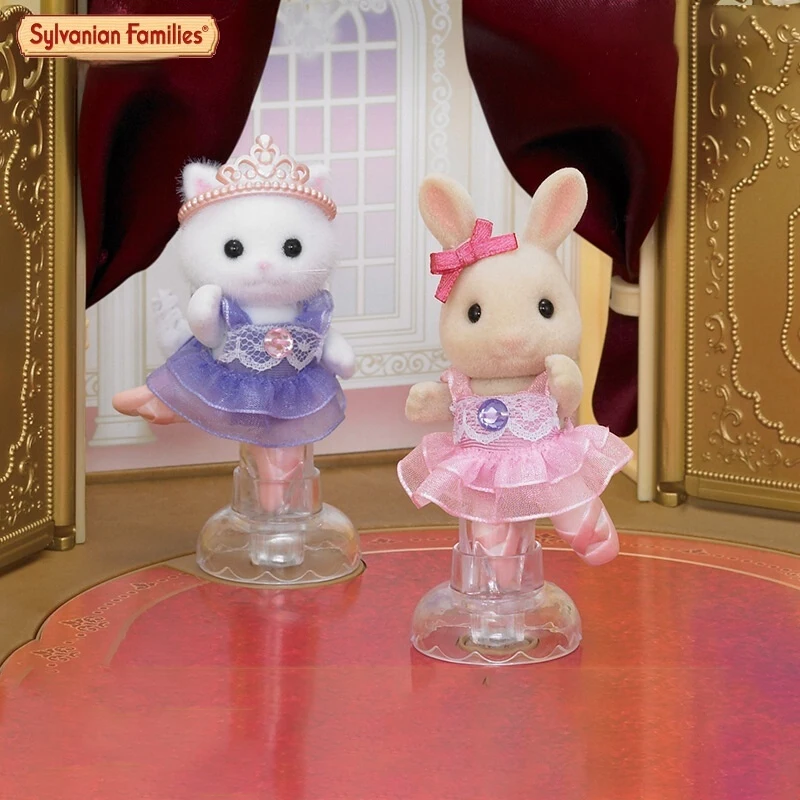 Autentico personaggio anime delle famiglie Sylvanian Simulazione Playhouse Toy Room Decorazione Giocattolo Regalo di Natale