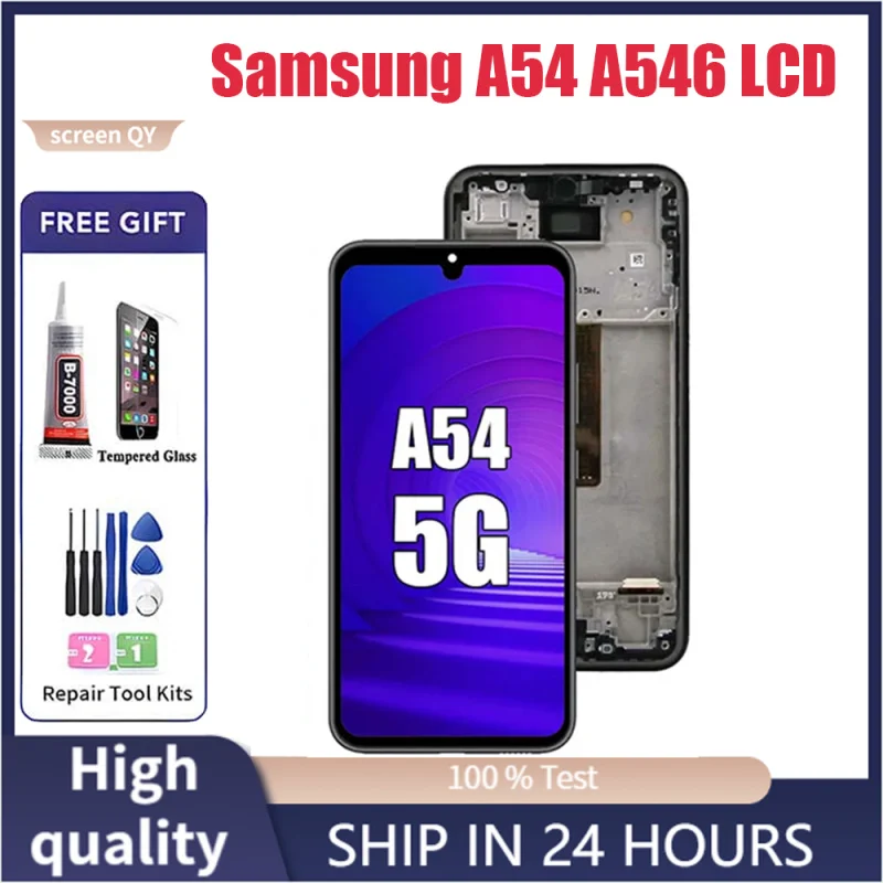 A54 5G For Samsung 6.4\'\'For 54 AA546 A546U A546B A546E A5460 A546M LCD Display Touch Screen Digitizer Assembly Replacement