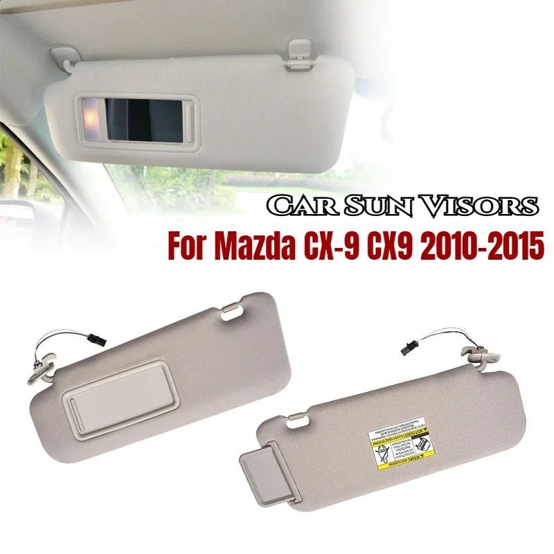 For Mazda CX-9 CX9 Sun Visor 2010 2011 2012 2013 2014 2015 Left Right Driver Passenger Side Sunvisor Shade Shield Sunshade