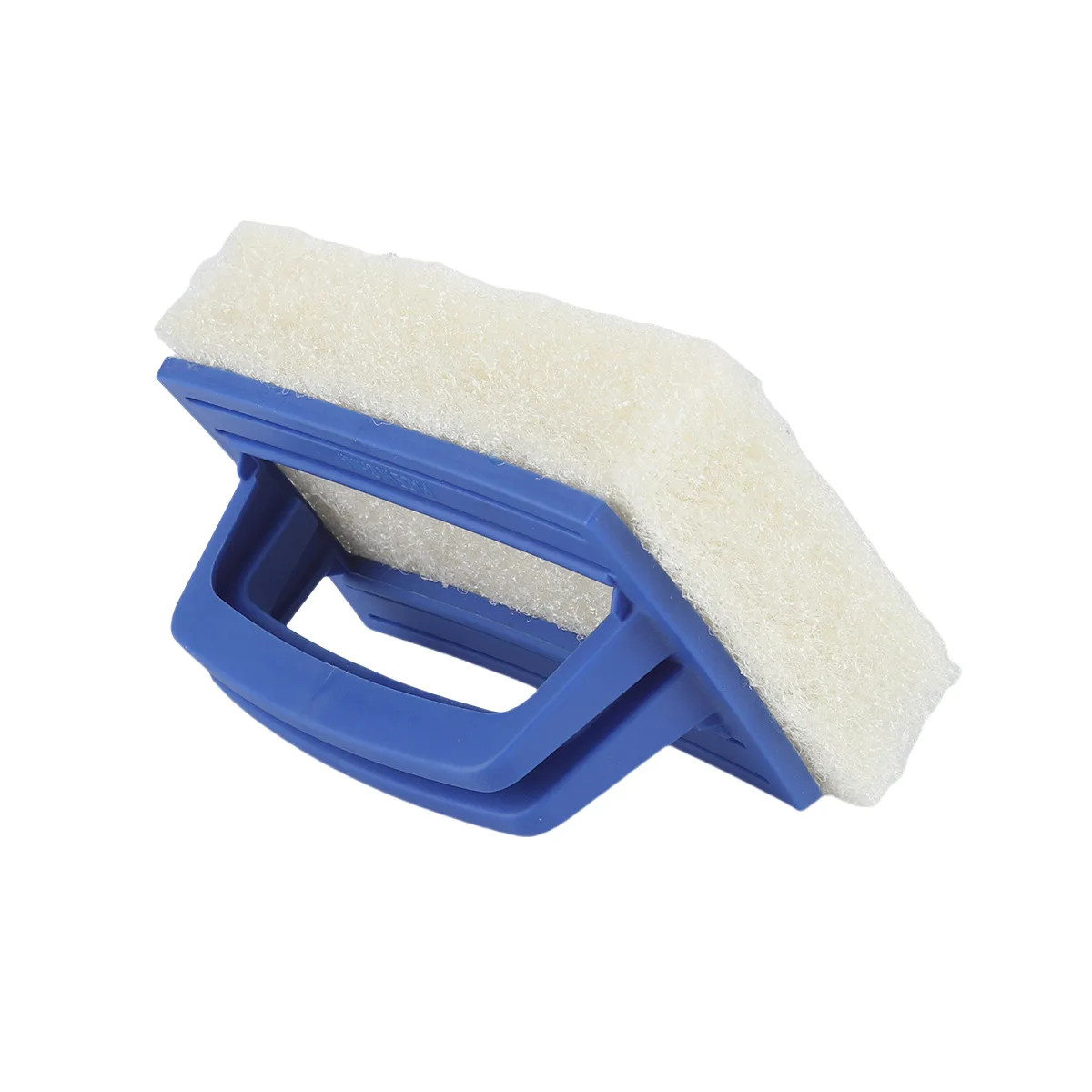 Pool Wall Cleaning Brush Sponge Nylon Handheld Brush with Handle for Swimming Pool SPA Hot Tub 140mm