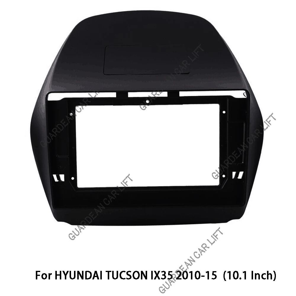 10.1 / 9 inch Car DVD Frame Audio Dash Trim Kits Facia Panel Radio Player screen 2 Din  For HYUNDAI IX35 2011-2017Trim Kits