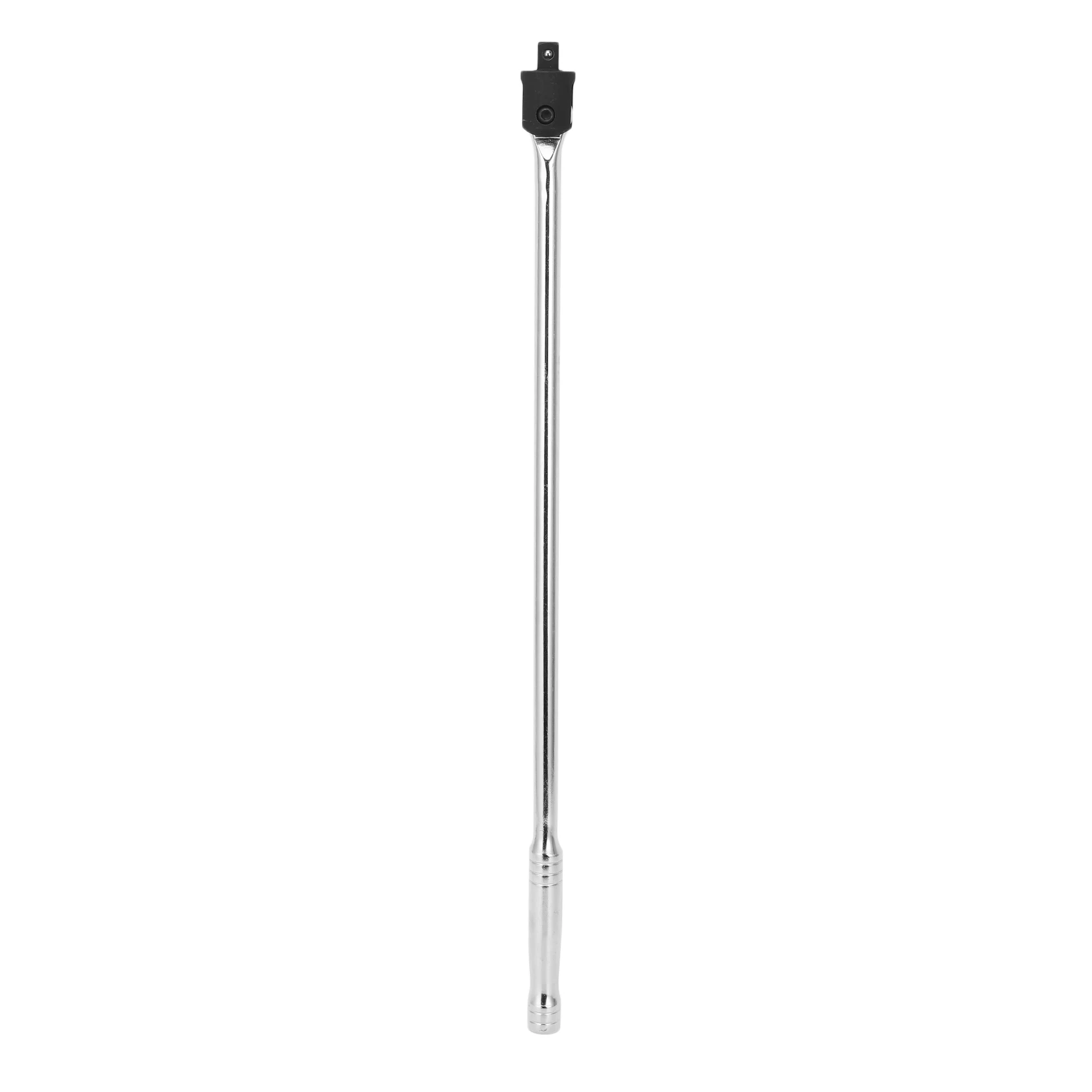 

1Piece 24 Inch Long 1/2 Inch Breaker Bar Socket Driver 180 Degree Flex Head With Spring-Loaded Ball Bearing Socket Wrench Hand T