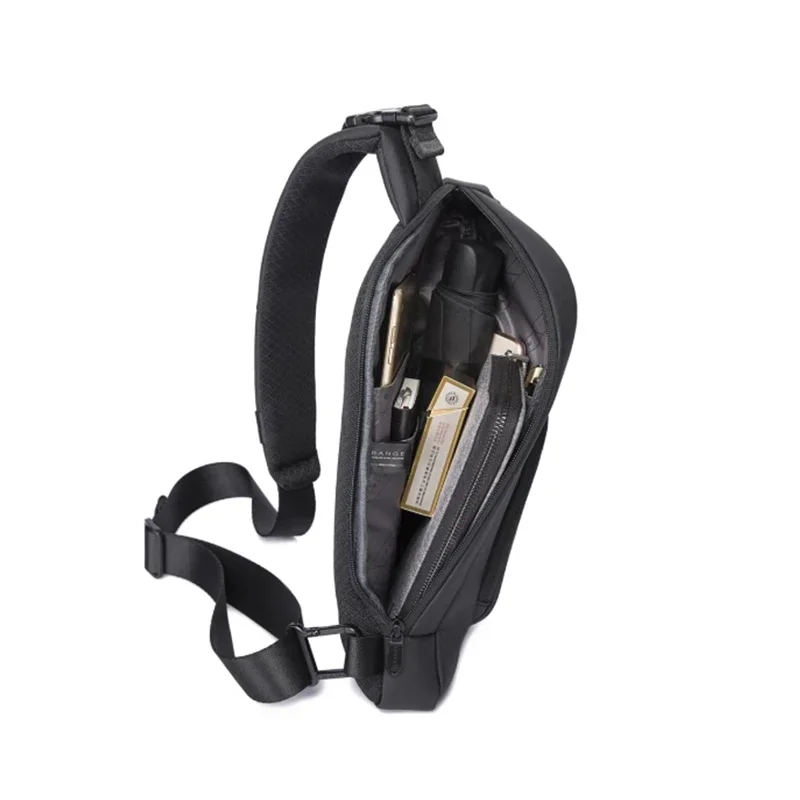 BANGE Men Chest Bag  Design korean Multifunction Waterproof Anti-stain Big Capacity Travel Portable Crossbody Bag Sling Bags