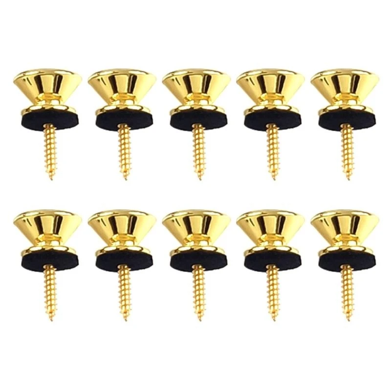 

31 км 10PCS Гитарные ремешки кнопки блокировки Straplocks для акустики, укулелей, бас, банджо