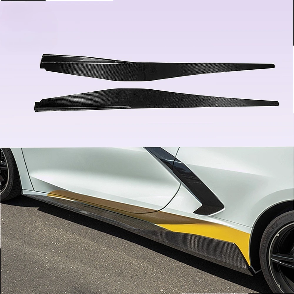 

High End Side Skirts Body Kit for C8 240g 3K