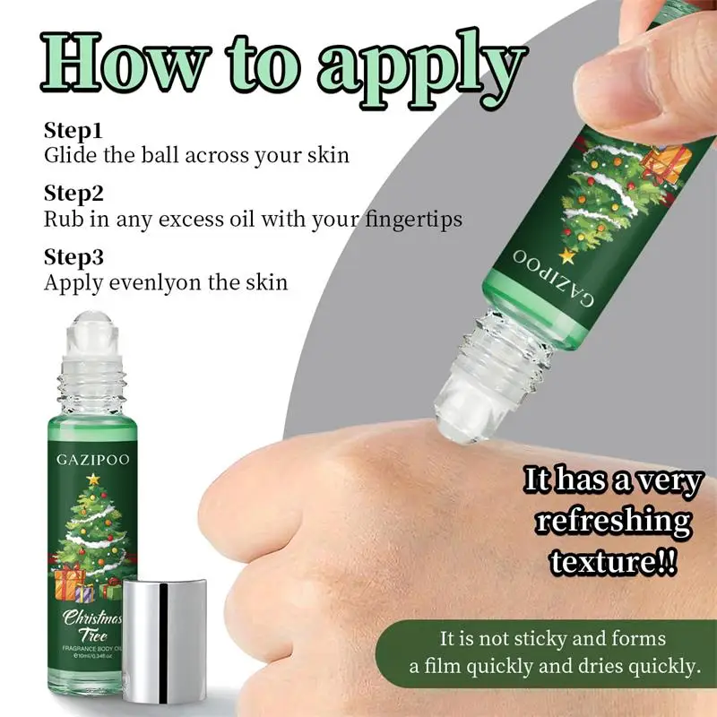 GAZIP00 10ml Prezent Świąteczny Wysokiej Jakości Markowy Perfumy Roll-on dla Kobiet Długotrwały Zapach Niszowy i Świeży