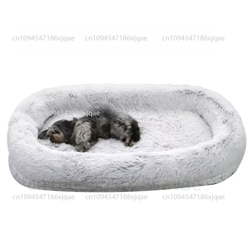 Human-sized dog house style bed lazy sofa bed for adults large can sleep in winter warm detachable washable