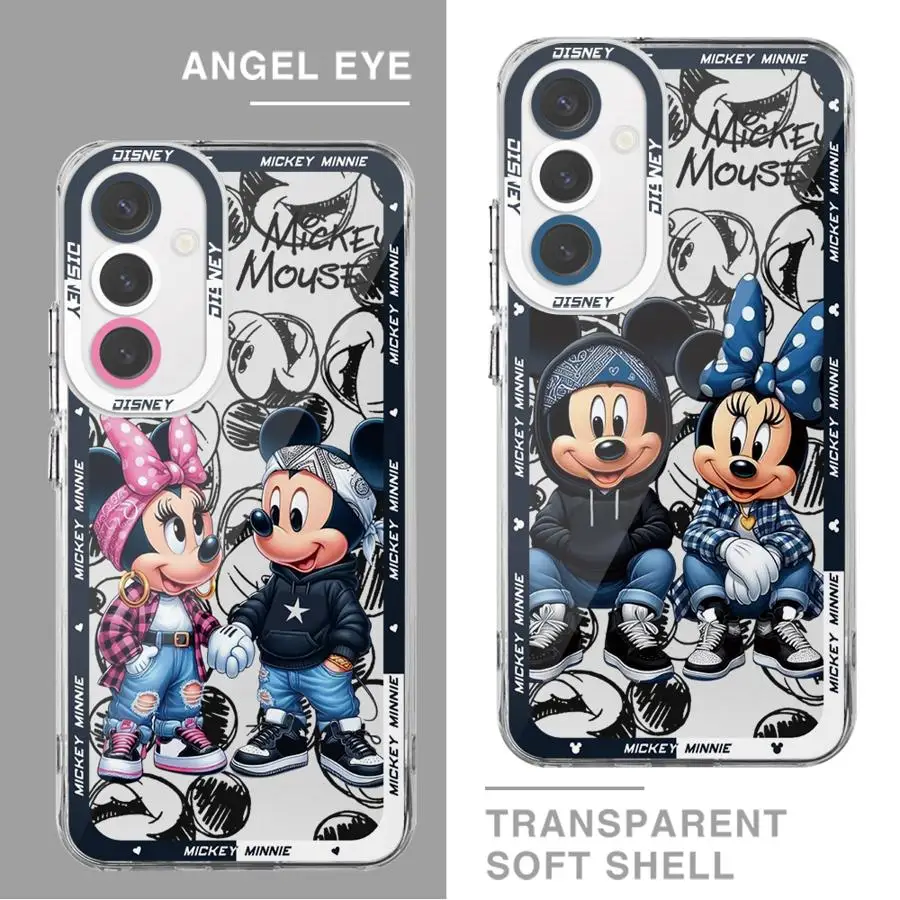 Disney Mickey Mouse phone Case for Samsung A03s A03 Core A04e A05s A06 A10s A20s A21s A30 A31 A50s A51 A71 4G A72 4G 5G A73 5G