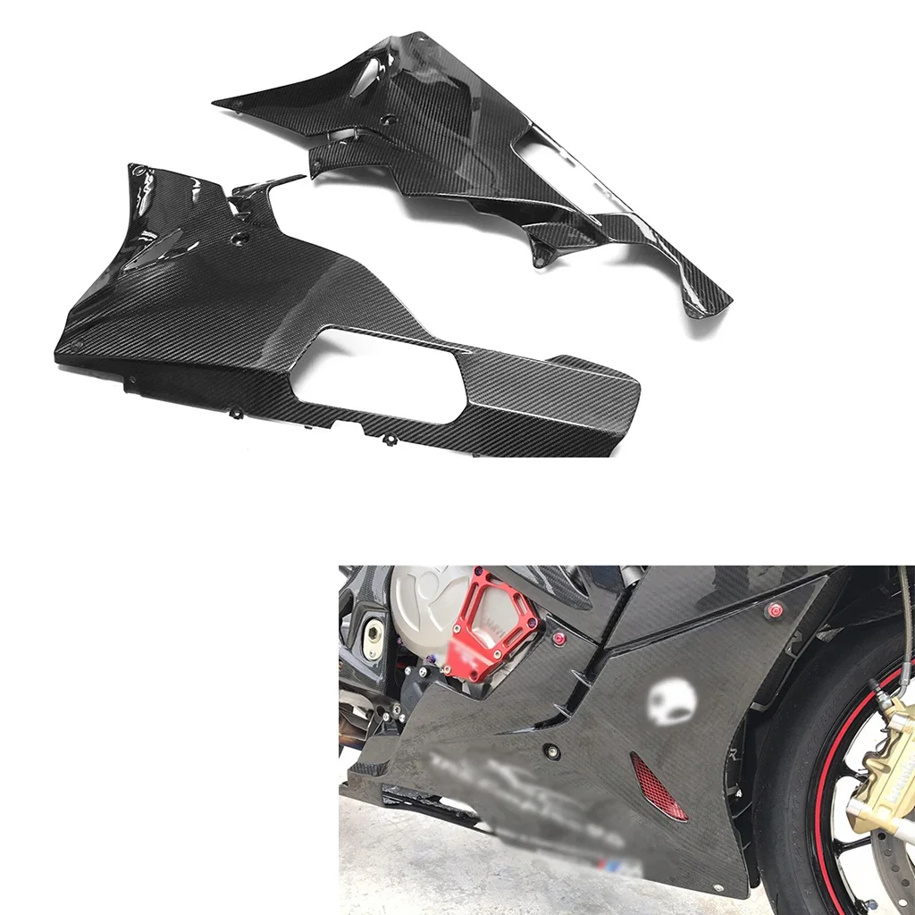 For BMW S1000RR S 1000RR 2015-2016 Motorcycle Carbon Fiber Modified Part Belly Pan Fairings Deflector Lower Deflector Fairing