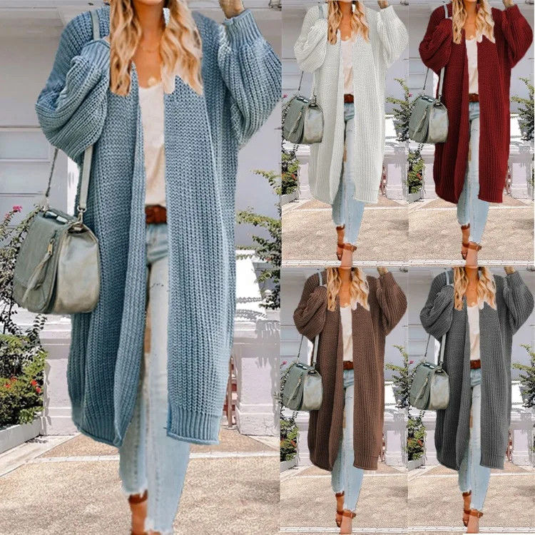 

Winter Women's Sweater Loose Matching Fashion Elegant Elastic Knit Cardigan Tops Streetwear Female Sweater