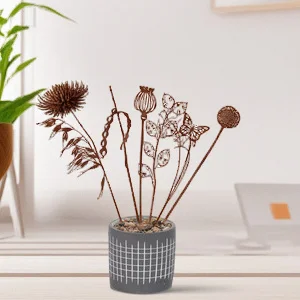 

Винтажный ржавый железный художественный декор для спальни, гостиной, прихожей, рабочего стола, креативный ремесленный орнамент, уникальный стиль, украшение для дома