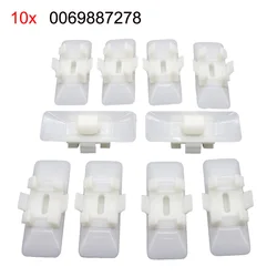 10pcs Body Side Moulding Clip Retainer For Mercedes W124 W129 1990-1996 Replace 006-988-72-78 Door Trim Fender Clip Fastener